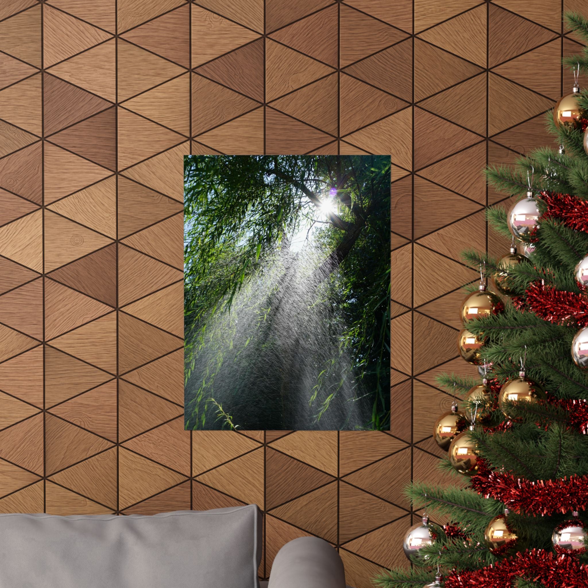 Sprinkled Through Branches poster