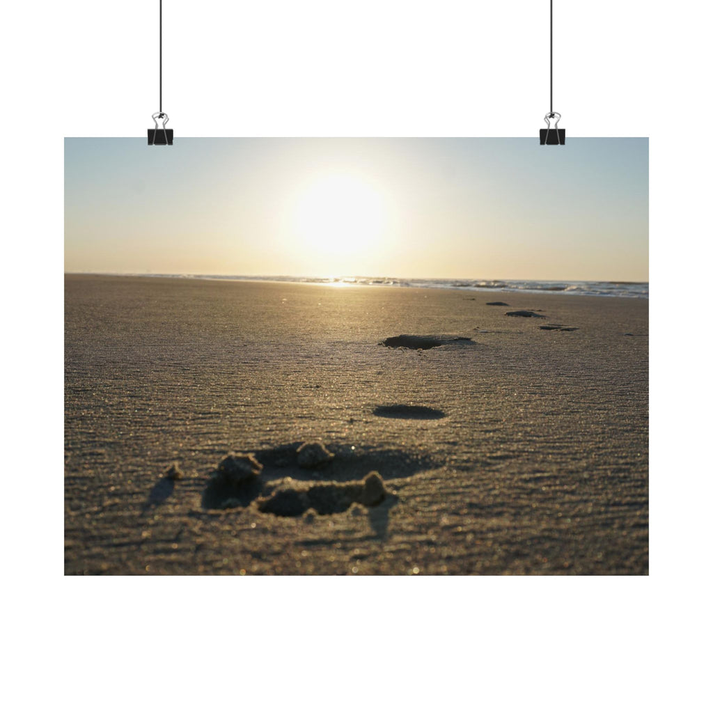 Prints In The Sand poster